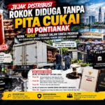 Jejak Merah Rokok Ilegal ‘Gudang Cengkeh’ di Pontianak: Nama ‘Ahui’ Menyelimuti Distribusi Gelap, Bea Cukai dan Aparat Penegak Hukum Didesak Bertindak